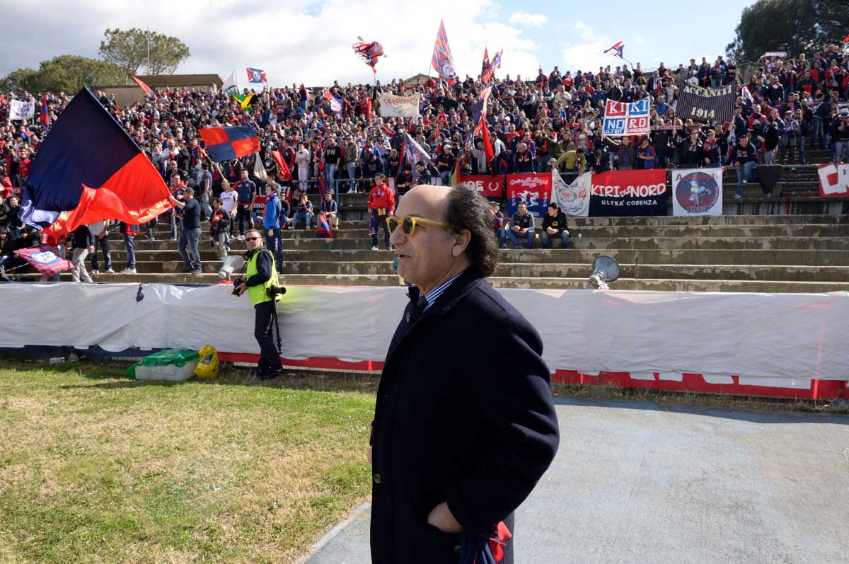 Guarascio Ã¨ il presidente del Cosenza Calcio.